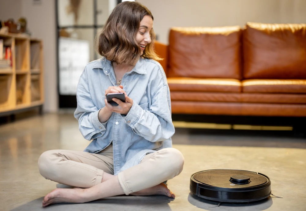 self emptying robot vacuum cleaner