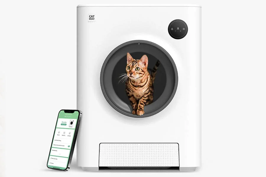 automatic cat litter box for multiple cats