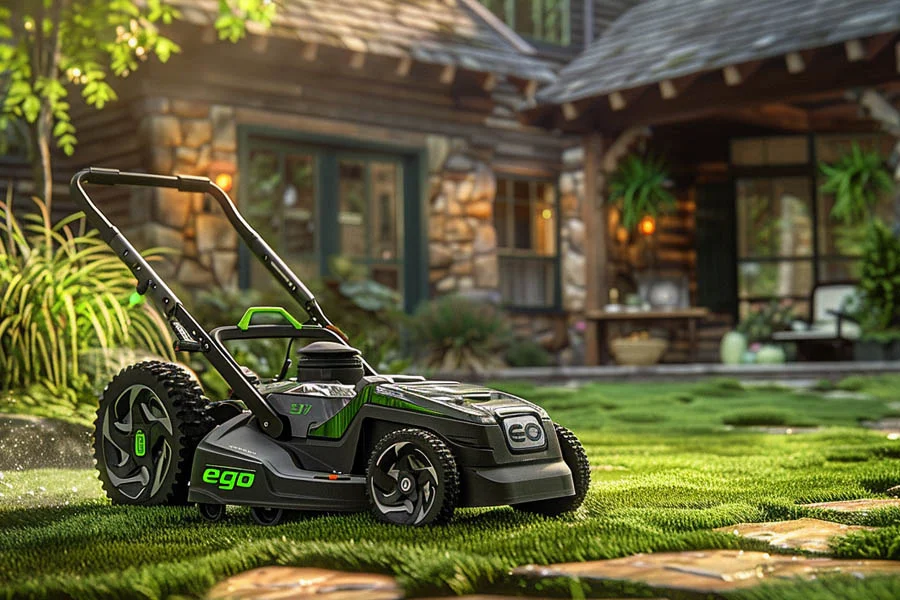 top rated battery operated lawn mowers